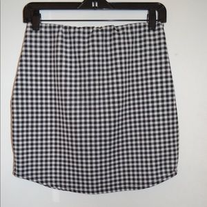Gingham Skirt